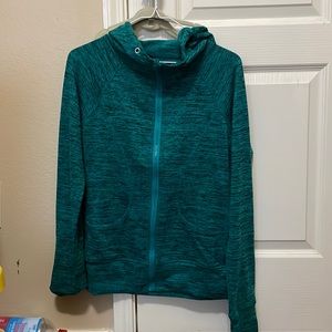 BCG Teal Zip Up Hoodie
